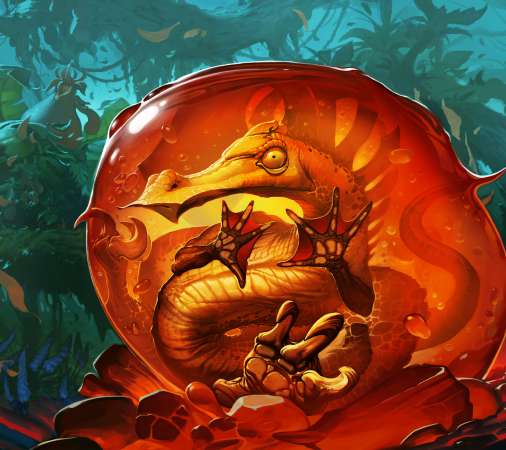 Hearthstone: Heroes of Warcraft - Journey to Un'Goro Mobile Horizontal wallpaper or background