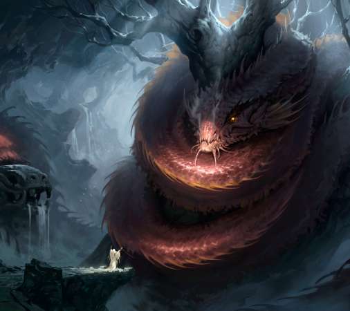 Magic: The Gathering fan art Mobile Horizontal wallpaper or background