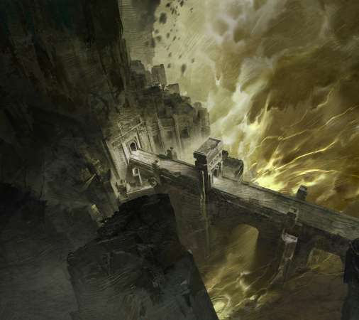 Mistfall Hunter Mobile Horizontal wallpaper or background