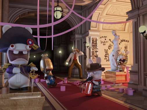 Raving Rabbids: Travel in Time Mobile Horizontal wallpaper or background