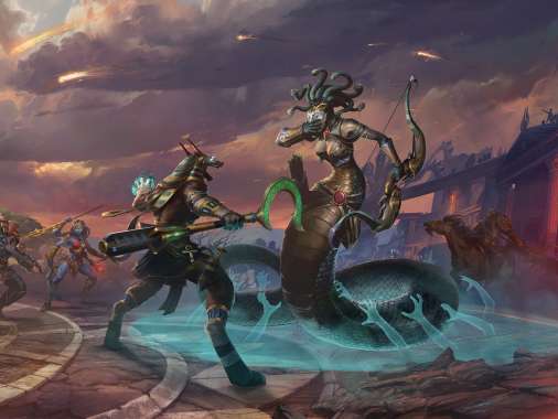 Smite Mobile Horizontal wallpaper or background
