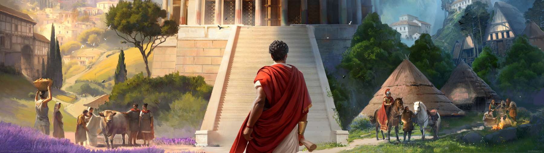 Anno 117: Pax Romana superwide wallpaper or background 02