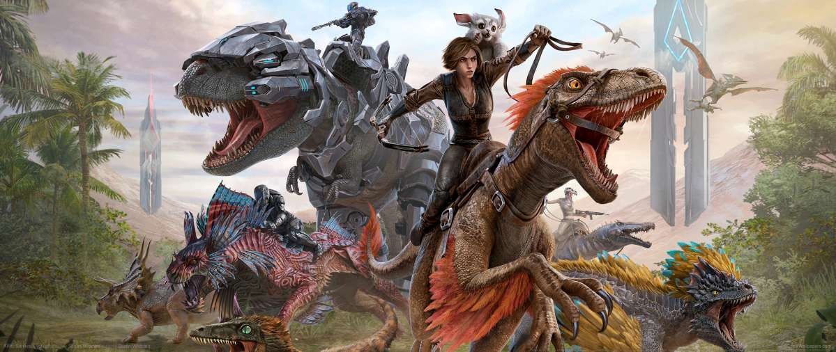 ARK: Survival Evolved ultrawide wallpaper or background 02