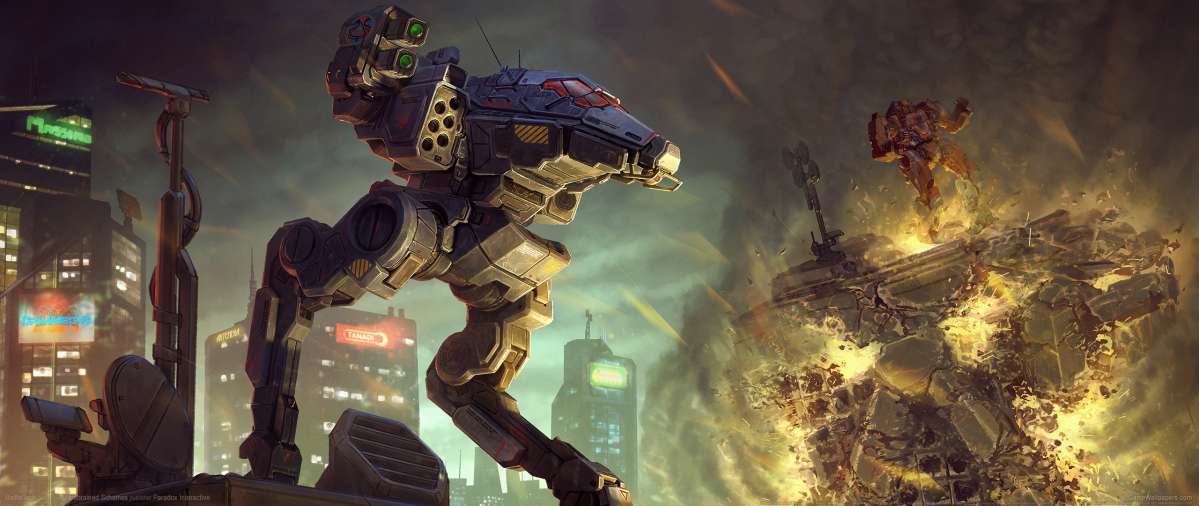 BattleTech ultrawide wallpaper or background 02