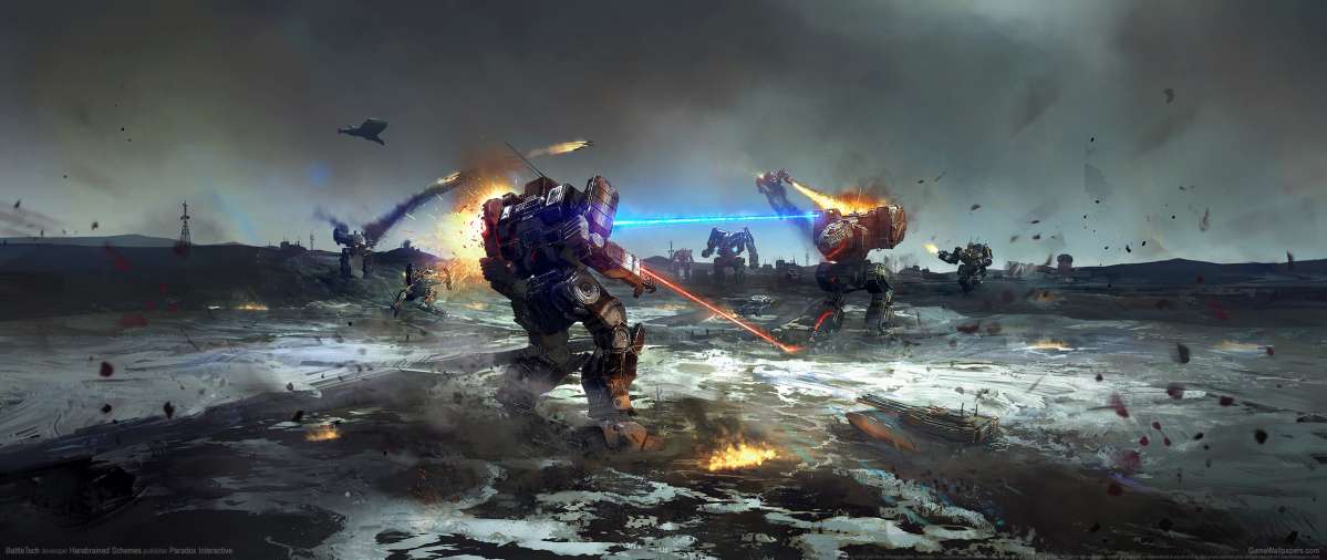 BattleTech ultrawide wallpaper or background 03