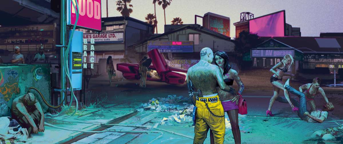 Cyberpunk 2077 wallpaper or background