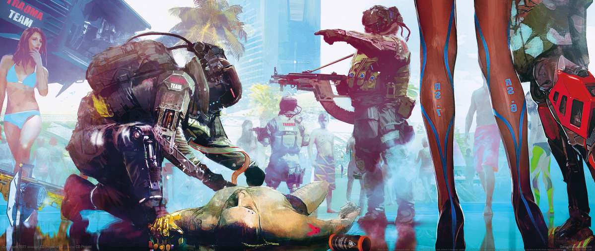 Cyberpunk 2077 wallpaper or background