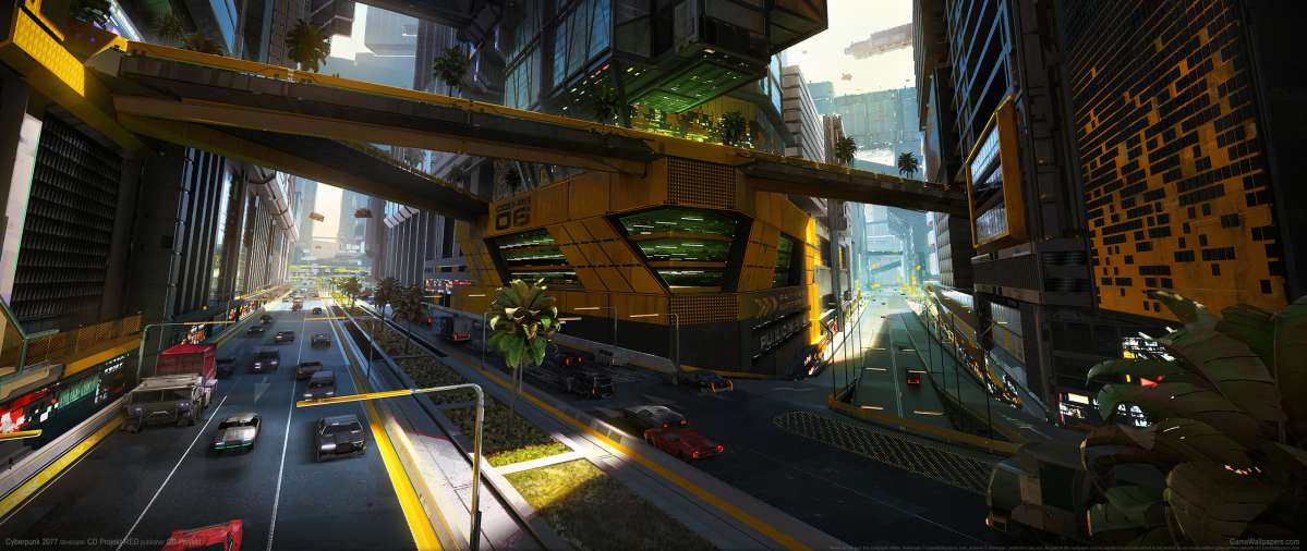 Cyberpunk 2077 ultrawide wallpaper or background 54