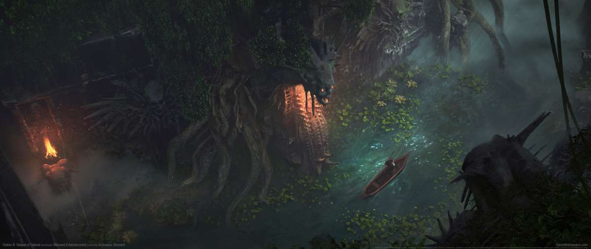 Diablo 4: Vessel of Hatred ultrawide wallpaper or background 03