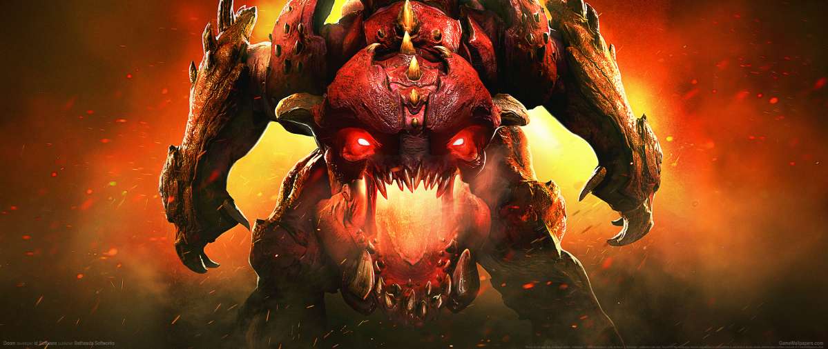Doom ultrawide wallpaper or background 08