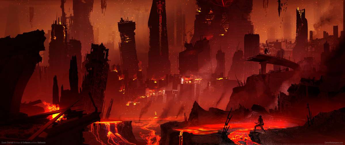 Doom Eternal ultrawide wallpaper or background 20