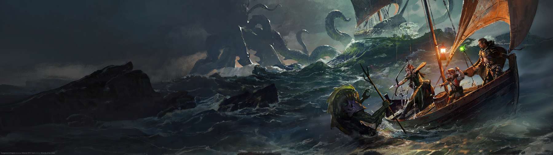 Dungeons & Dragons superwide wallpaper or background 03