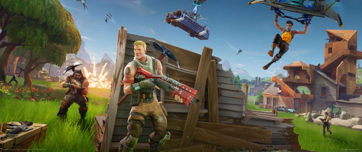 Fortnite ultrawide wallpaper or background 05