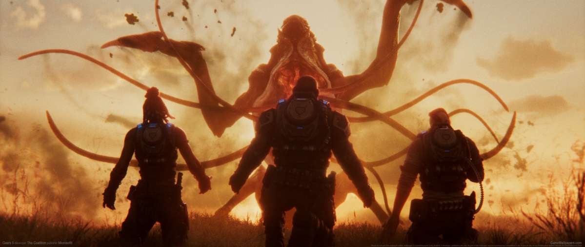 Gears 5 ultrawide wallpaper or background 03