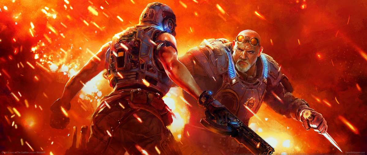 Gears 5 ultrawide wallpaper or background 04