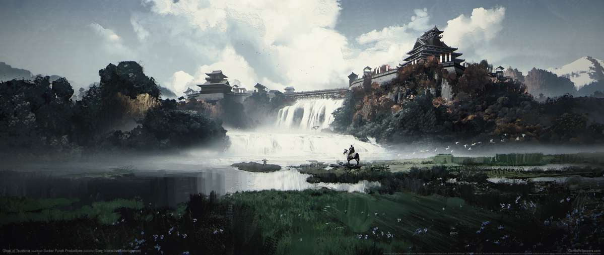 Ghost of Tsushima ultrawide wallpaper or background 02