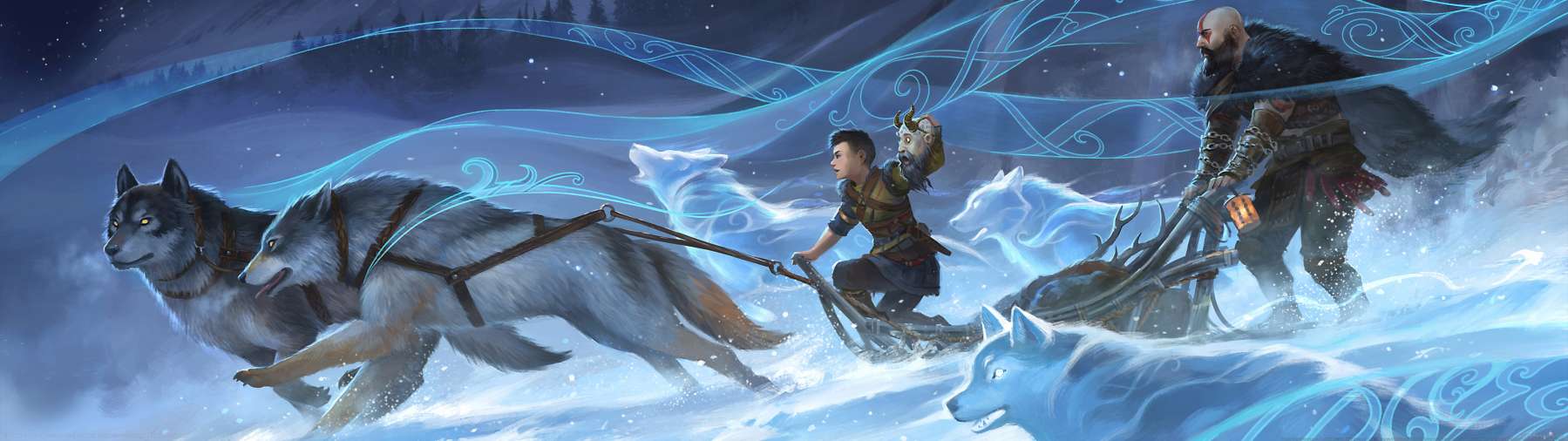God of War: Ragnarok superwide wallpaper or background 03