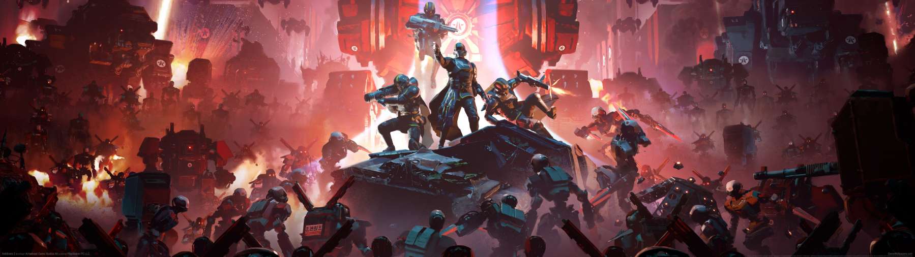 Helldivers 2 superwide wallpaper or background 09