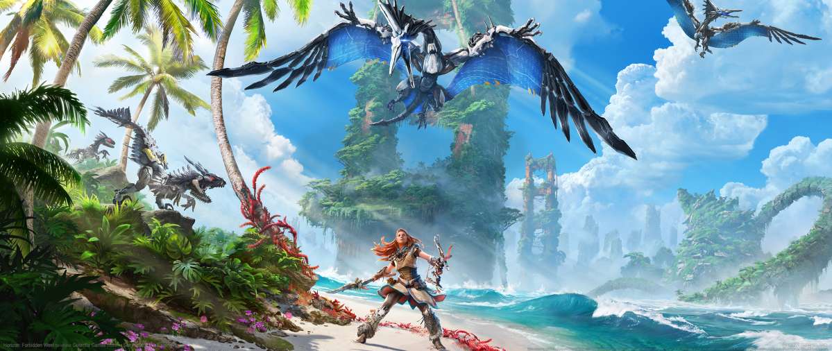 Horizon: Forbidden West ultrawide wallpaper or background 01