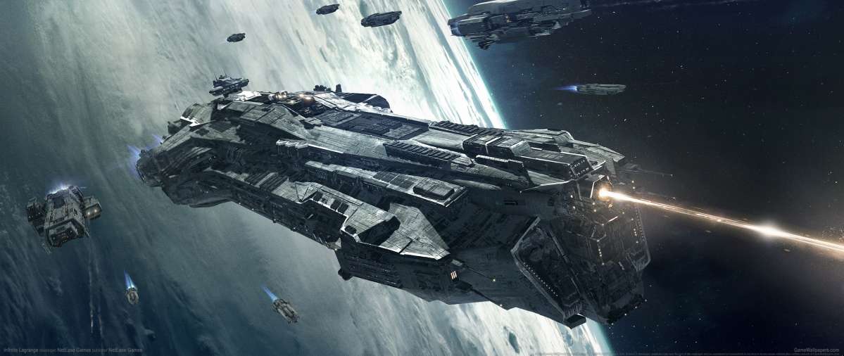 Infinite Lagrange ultrawide wallpaper or background 14