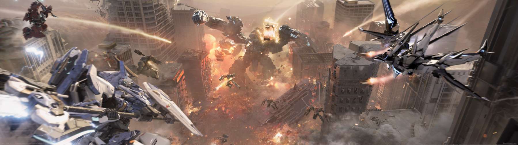 Mecha Break superwide wallpaper or background 02