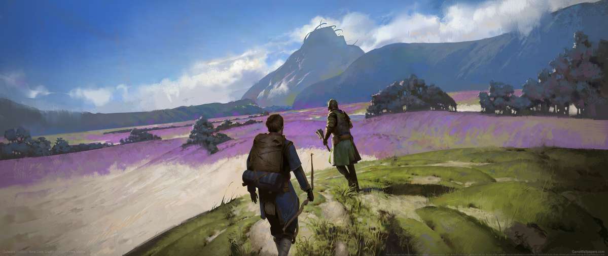 Outward wallpaper or background