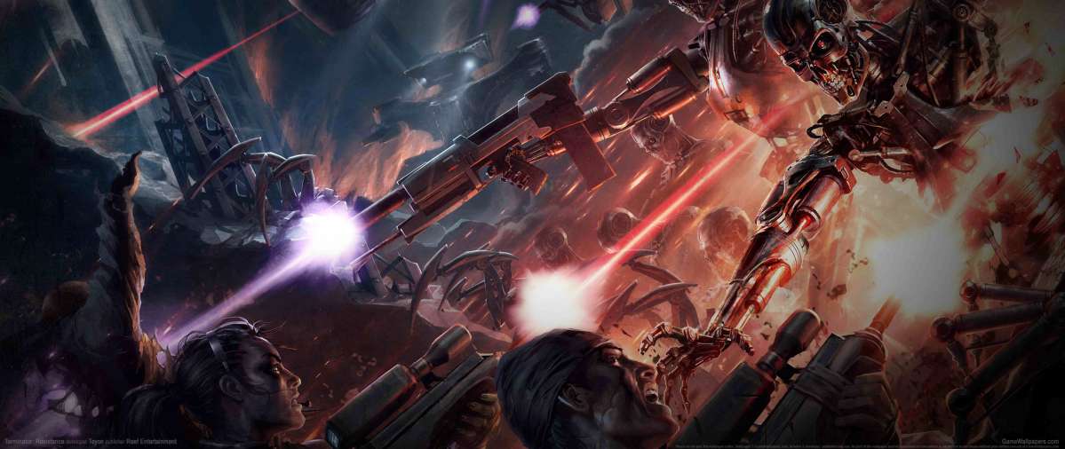 Terminator: Resistance ultrawide wallpaper or background 02