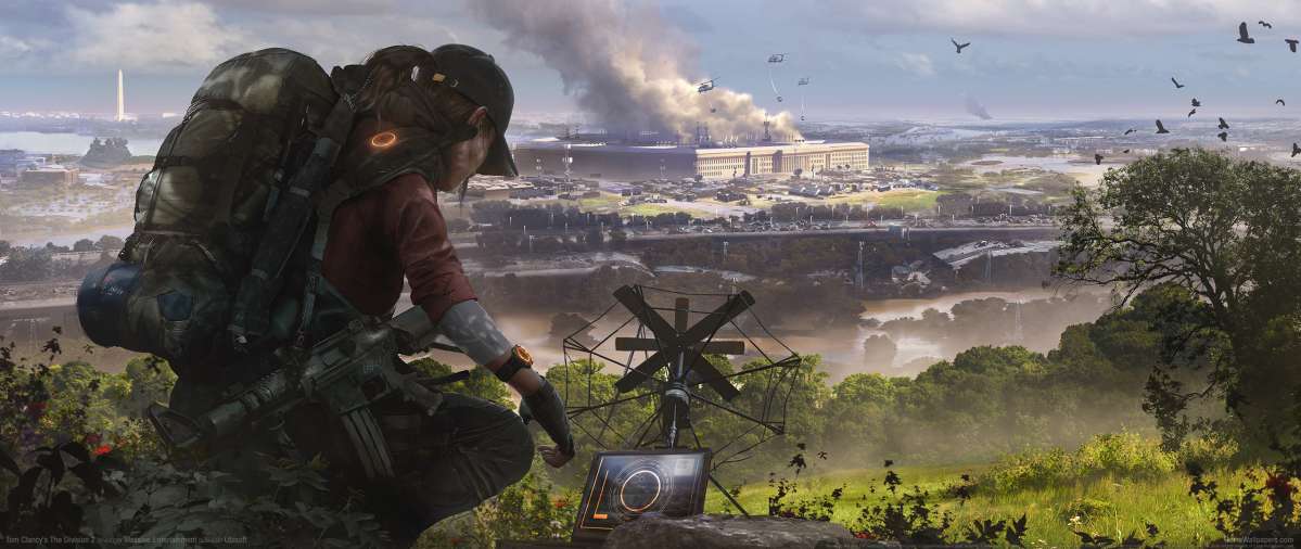Tom Clancy's The Division 2 ultrawide wallpaper or background 09