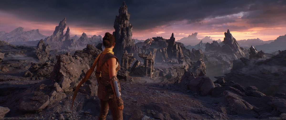 Unreal Engine 5 wallpaper or background