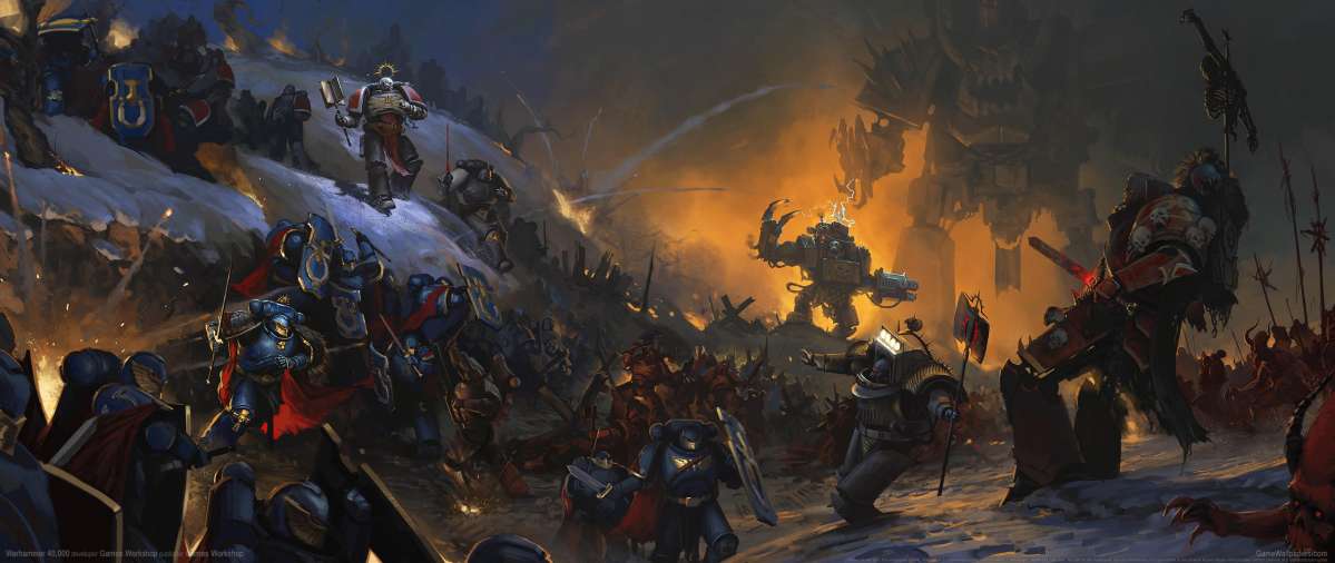 Warhammer 40,000 ultrawide wallpaper or background 09