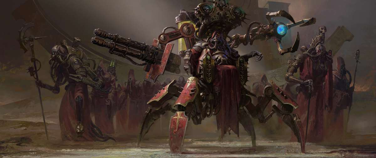 Warhammer 40,000 fan art ultrawide wallpaper or background 04